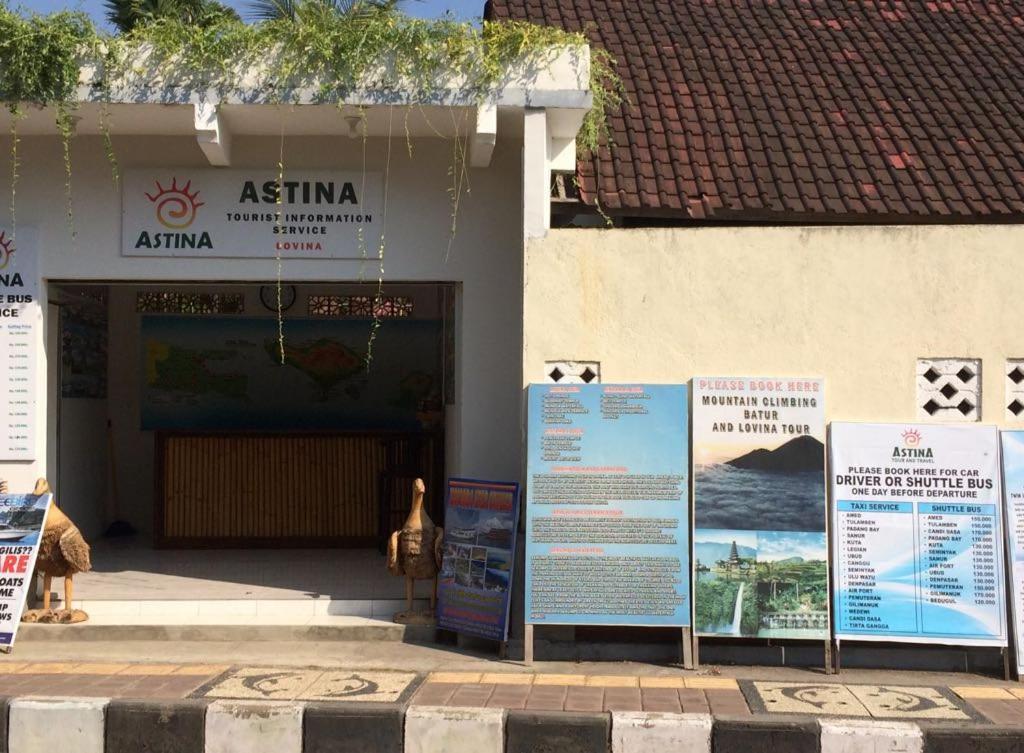 Astina Hotel Lovina Exteriér fotografie